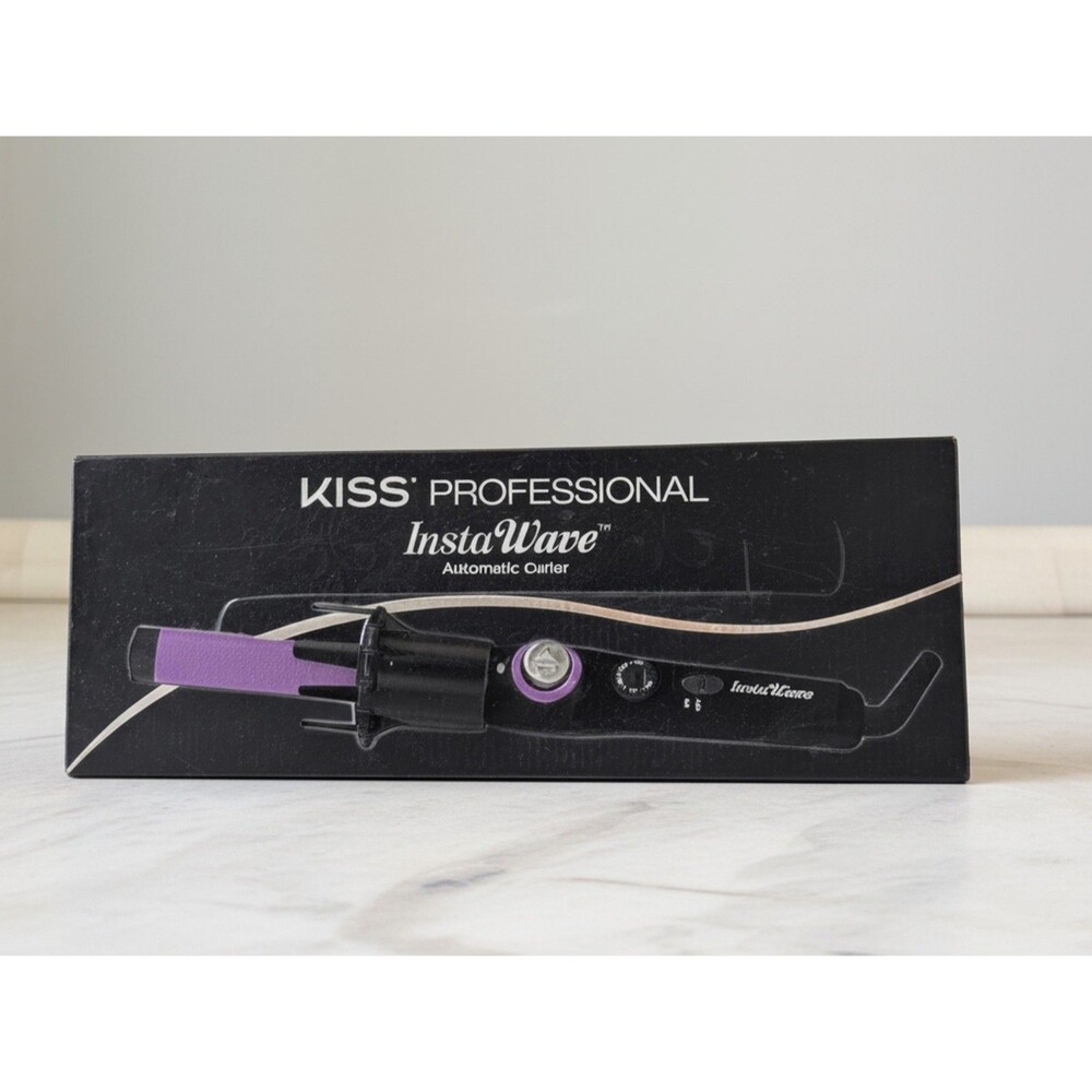 KISS Professional Instawave 1'' Automatic Curler Purple PACI01T